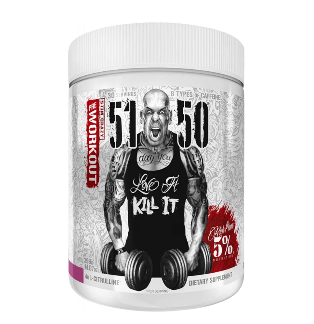 5% Nutrition 5150 Pre-Entreno Wildberry | 375 g | Martín Galvin Nutrition