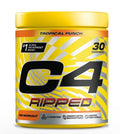 CELLUCOR C4 RIPPED PRE-ENTRENO 189 G SABOR TROPICAL PUNCH