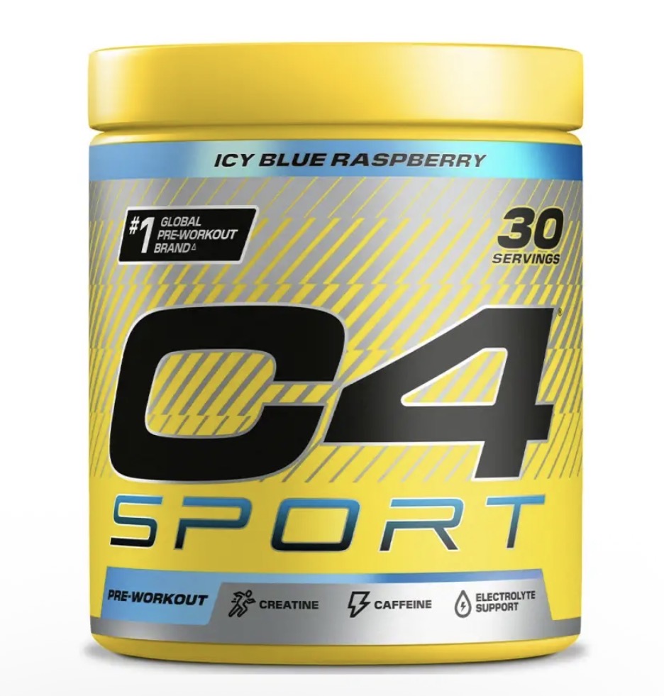 CELLUCOR C4 SPORT ICY BLUE RASPBERRY 30 SERVICIOS PRE ENTRENO 288 gr