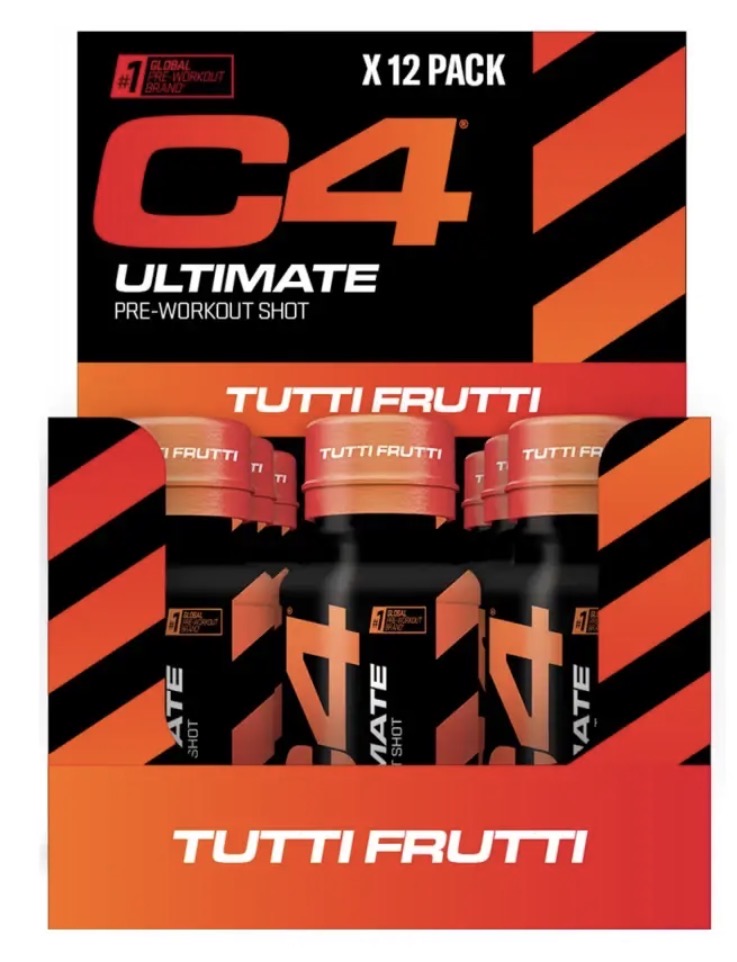 CELLUCOR C4 SHOT ULTIMATE SABOR TUTTI FRUTI 60 ml