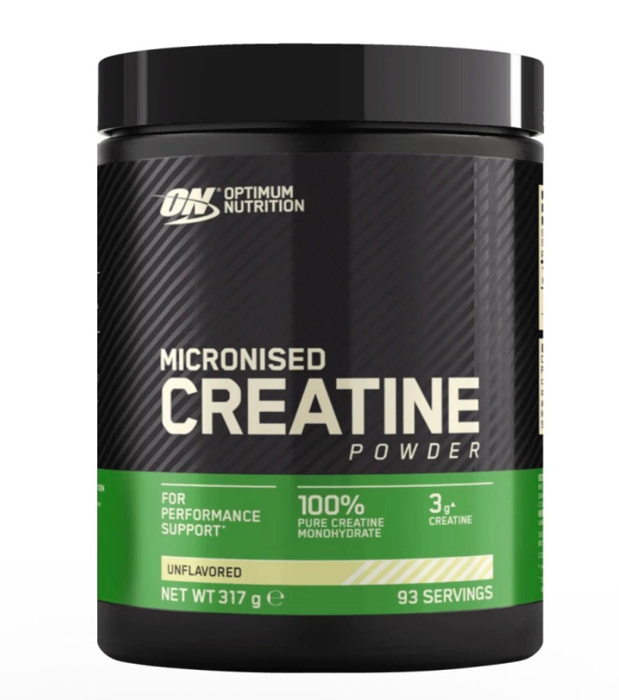 CREATINE MONOHYDRATE MICRO POWDER SIN SABOR 317 gr-OPTIMUM NUTRITION