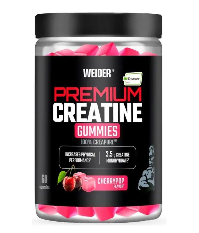 WEIDER CREATINE CREAPURE GUMMIES CHERRYPOP 180 GR